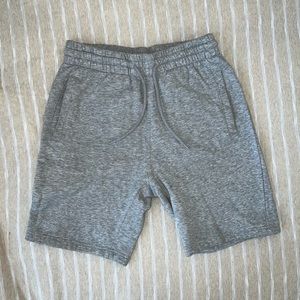 Grey Sweater Shorts
